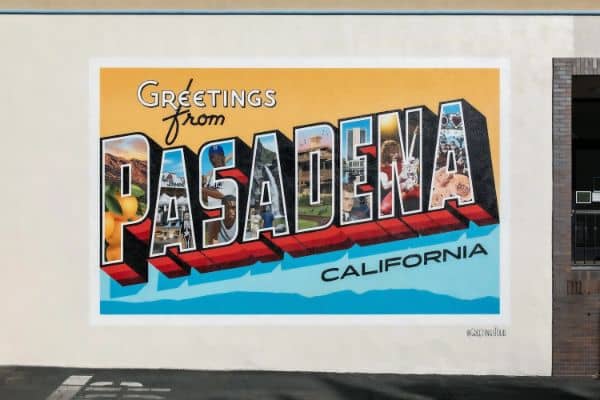 Greetings From Pasadena Mural - Image 3