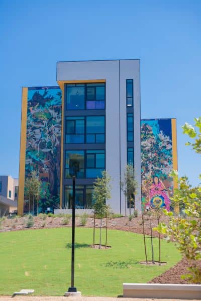 “They Wove What they Say” mural by Iris Yirei Hu - Image 3