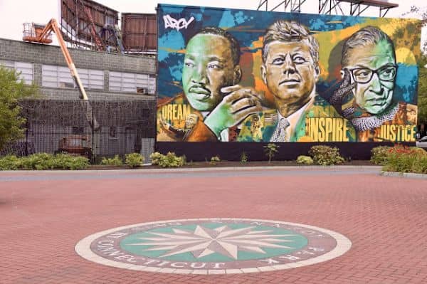 MURAL: Dream, Inspire, and Justice (MLK, JFK, and RBG) - Image 1