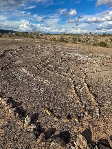 United States map desert rock art - Image 1