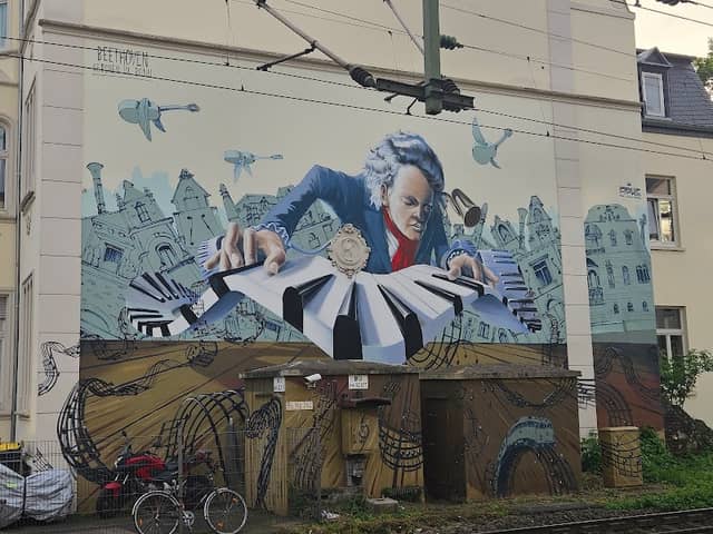 Mural art of Beethoven - Image 1