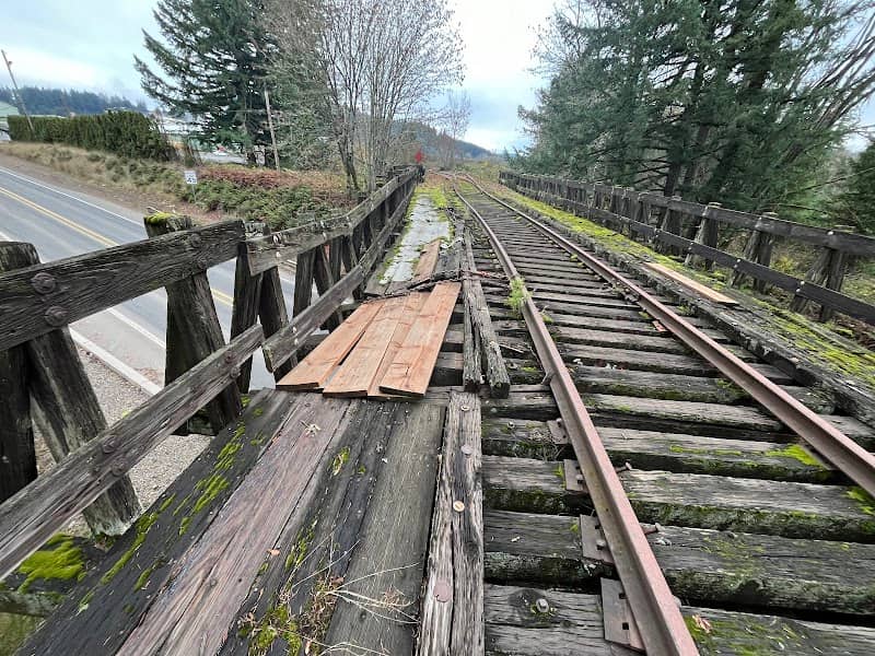 Old train trestle | Albany & Eastern Railroad - Image 1