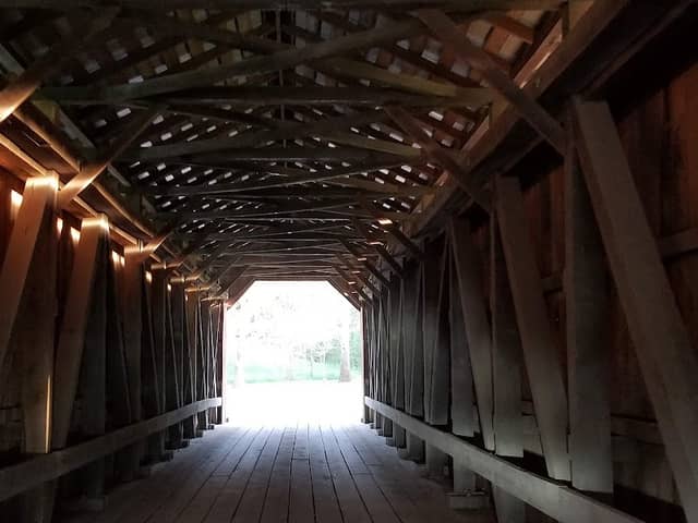 Historic Foraker Covered Bridge - Image 1