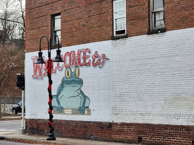 Welcome to Frog Level Mural - Image 1