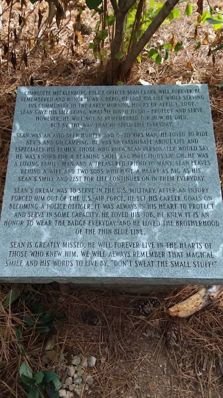 Officer Sean Clark Memorial Garden. Nnb - Image 1