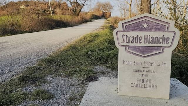 Pietra Miliare Strade Bianche "Fabian Cancellara" - Image 1