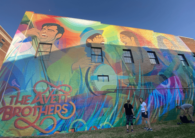 The Avett Brothers’ Tribute Mural - Image 2