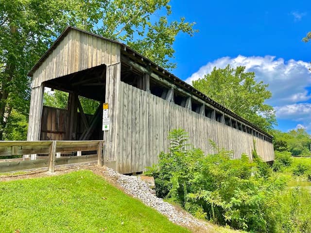 Black Covered Bridge - Image 2