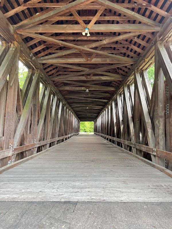 Black Covered Bridge - Image 1