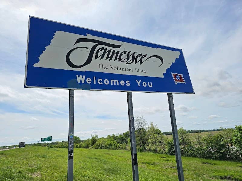Welcome to Tennessee Sign (I-155 EB) - Image 3