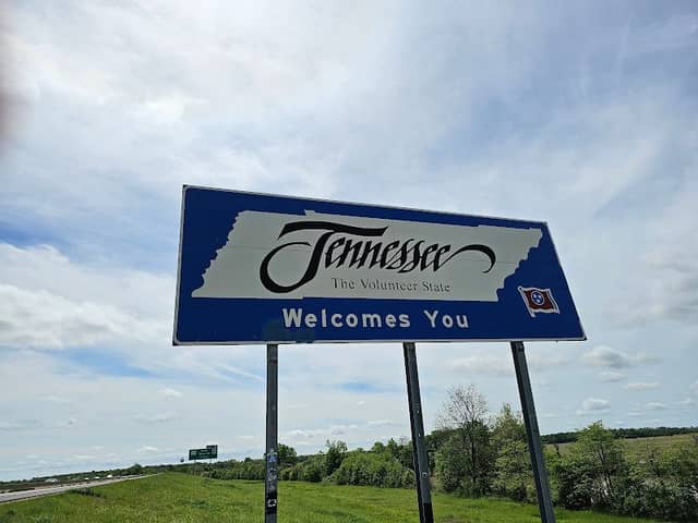 Welcome to Tennessee Sign (I-155 EB) - Image 2
