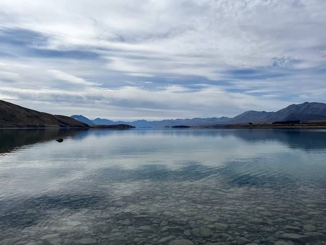 Lake Tekapo Domain Bench - Image 1