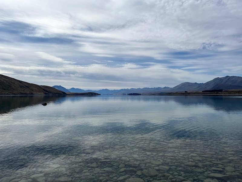 Lake Tekapo Domain Bench - Image 1