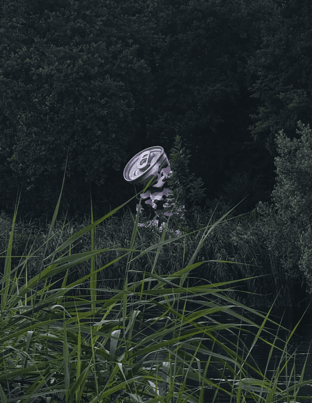 Tobias Kaspar "Lumpy Purple Can" - Image 1