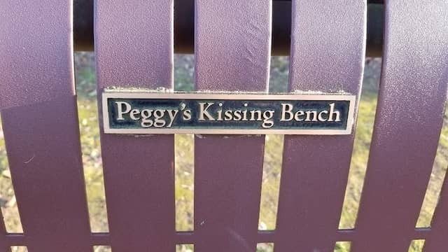 Peggy's Kissing Bench - Image 1