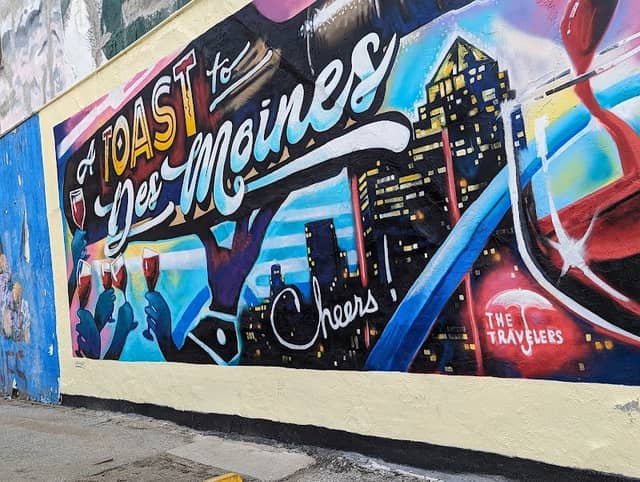 Toast Des Moines Mural - Image 1