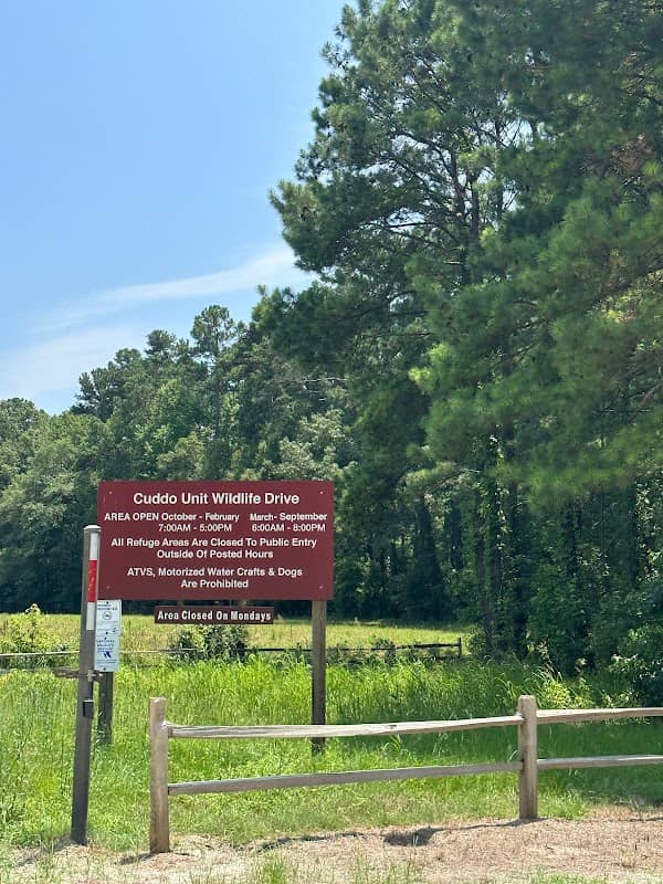 Santee National Wildlife Refuge - Cuddo Unit Entrance - Image 2