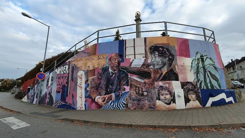 Mural art - zeď Gustava Mahlera - Image 1
