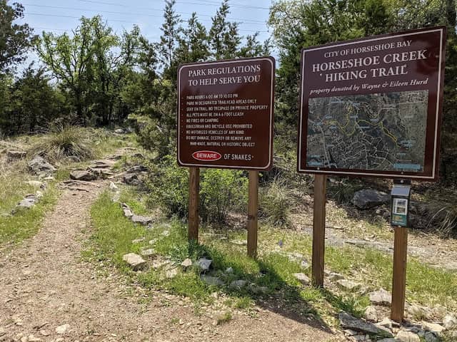 Horseshoe Creek Hiking Trail North Trailhead - Image 2