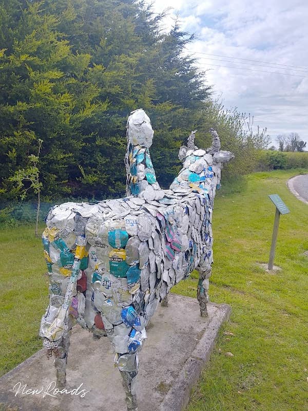 St.Machan and his sacred cow. - Image 1
