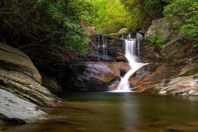Upper Whiteoak Creek Falls - Image 1