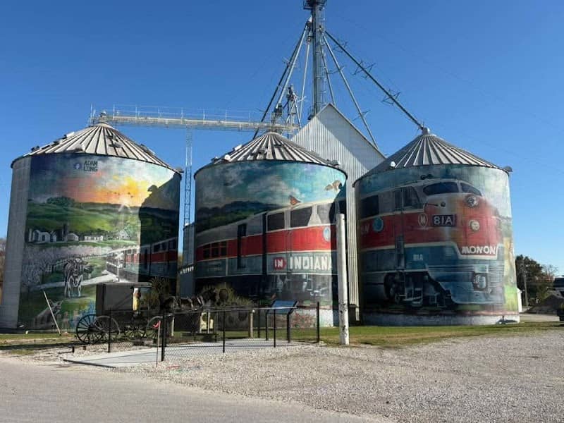 Indiana Train Mural - Image 1