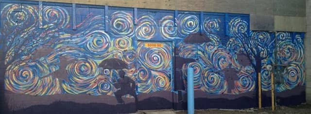 Starry Night Mural - Image 1