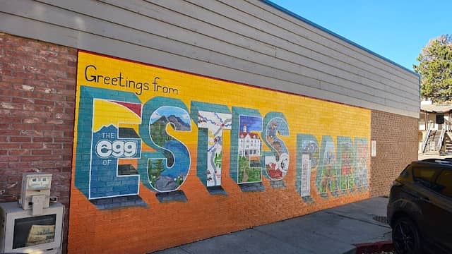 Greetings Estes Park Mural - Image 1