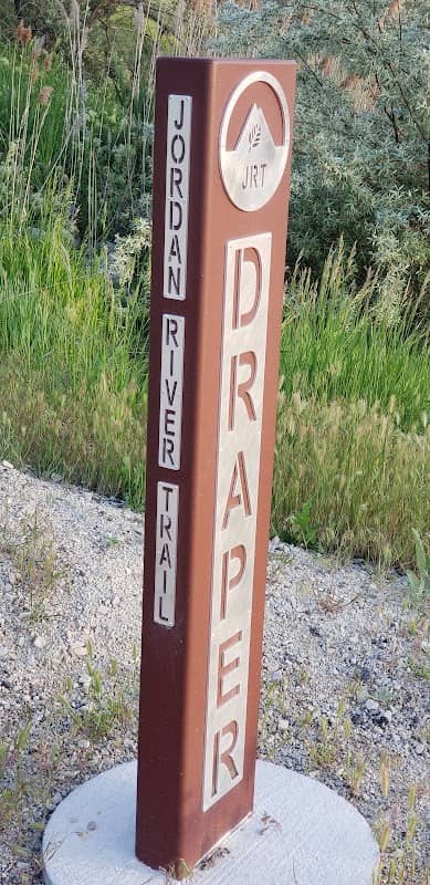 Jordan River Trail - "Draper" trail marker - Image 2