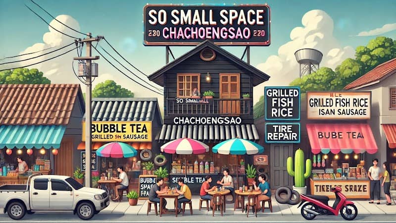 ตลาดนัดโซสมอล แยกเมกาโฮม ฉะเชิงเทรา ( SoSmallSpace ) - Image 1