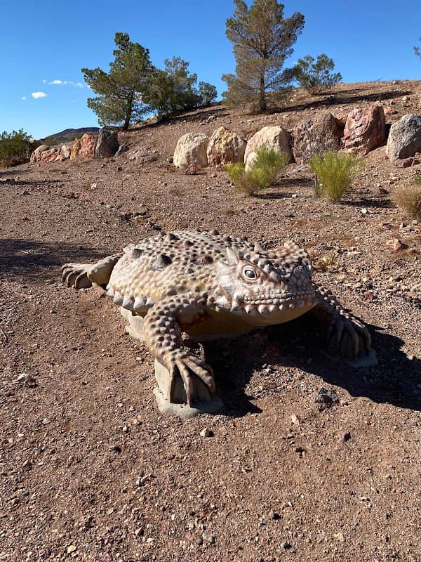 Horned Lizard Statue - Image 1