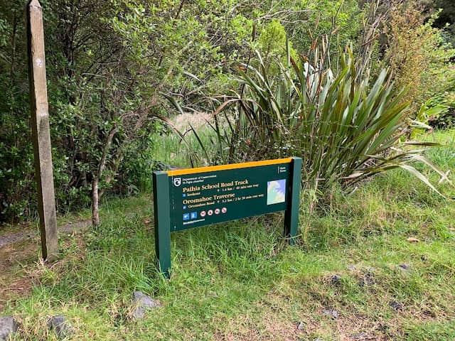 Opua Forest Paihia Lookout Track Entrance - Image 1