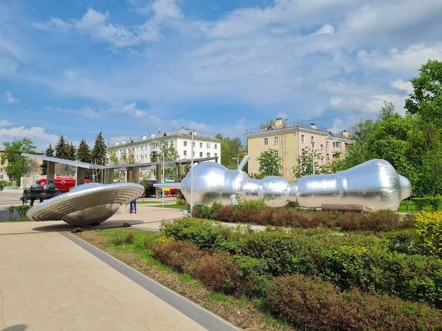 Monument SP Korolev and YA Gagarin - Image 3