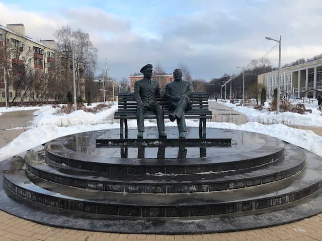Monument SP Korolev and YA Gagarin - Image 2