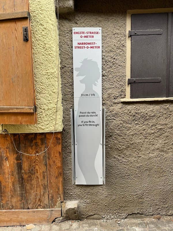 Narrowest Street In The World - Image 1