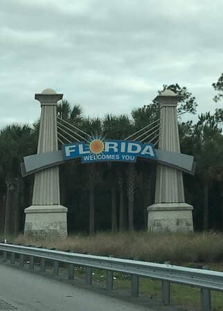 Welcome to Florida State sign - Image 1
