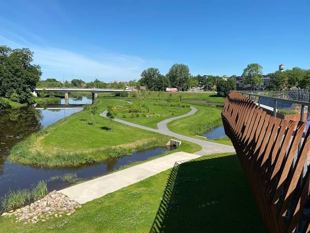 Kuršėnai pedestrian bridge - Image 2