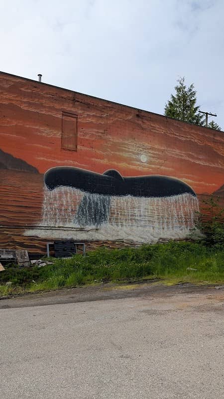 Sunset Whale Tail Mural - Image 1