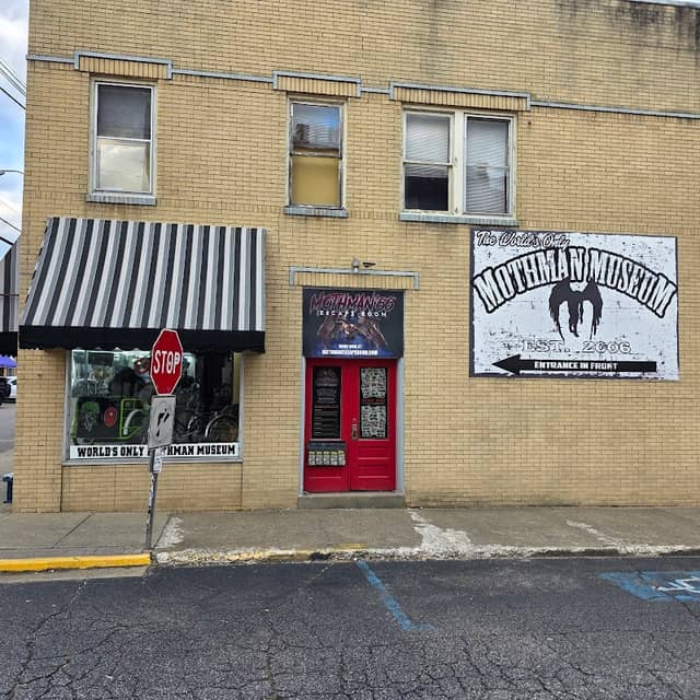 Mothman Statue and Marker - Image 3