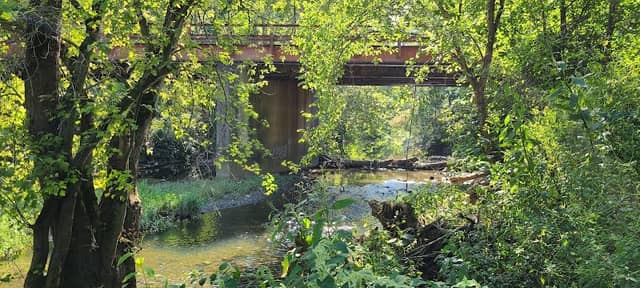 Little Beaver Creek Greenway Trailhead. Railroad Station - Image 1
