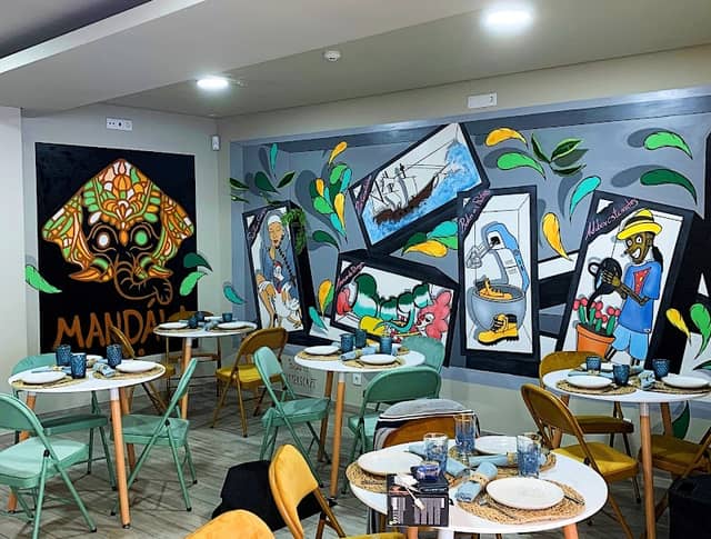 Graffiti by Mak & Bruna G: Mandala GastroPub - Image 2