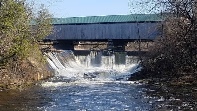 Historic Pulp Mill Covered Bridge - Image 2