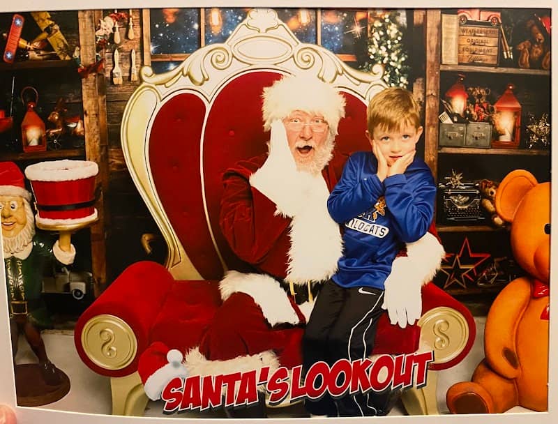 Santa's Lookout Christmas Lights - Image 1