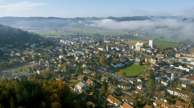 Blick zur Heimat Schöftland - Image 1