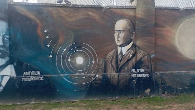 Mural Milutin Milanković - Image 1