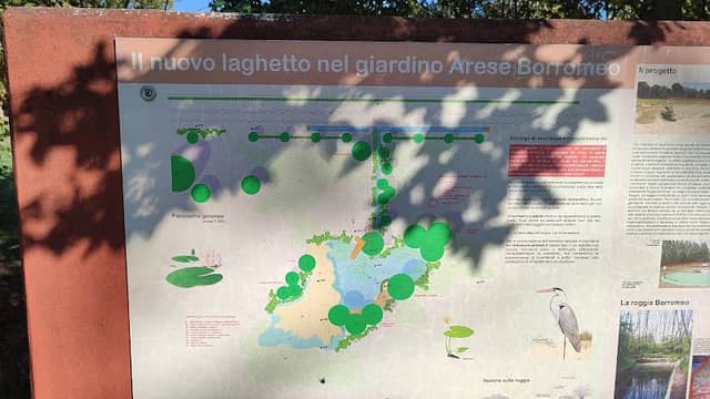 Nuovo laghetto nel giardino Arese Borromeo - Image 2