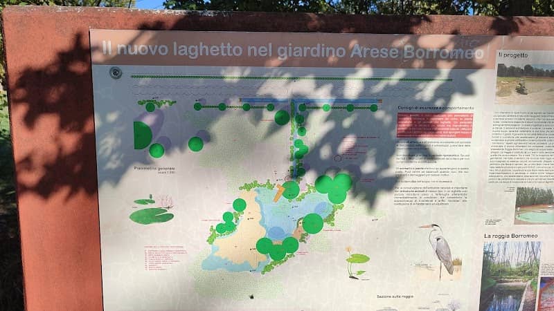 Nuovo laghetto nel giardino Arese Borromeo - Image 1