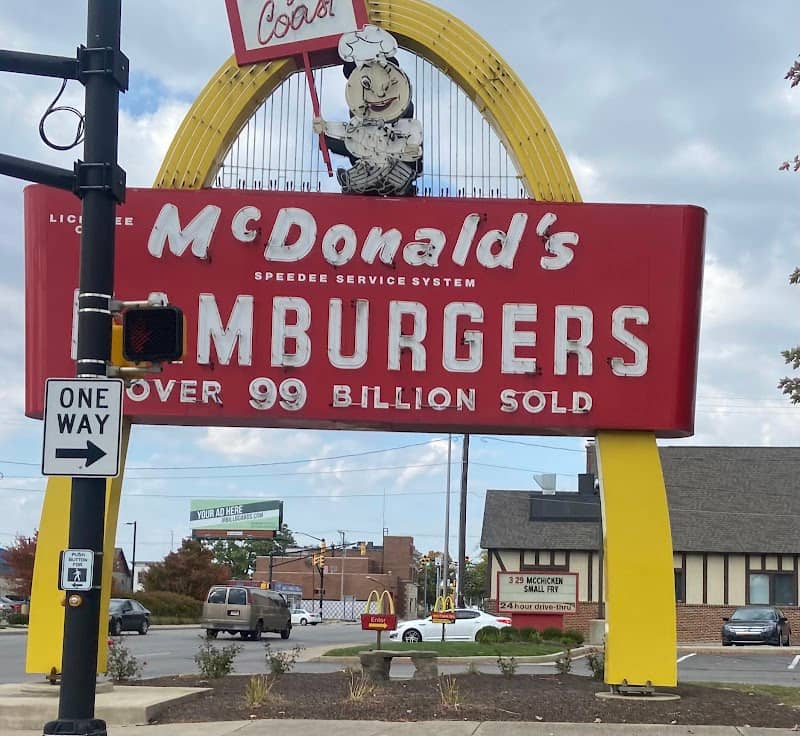 Mcdonald's Vintage Neon Sign - Image 1