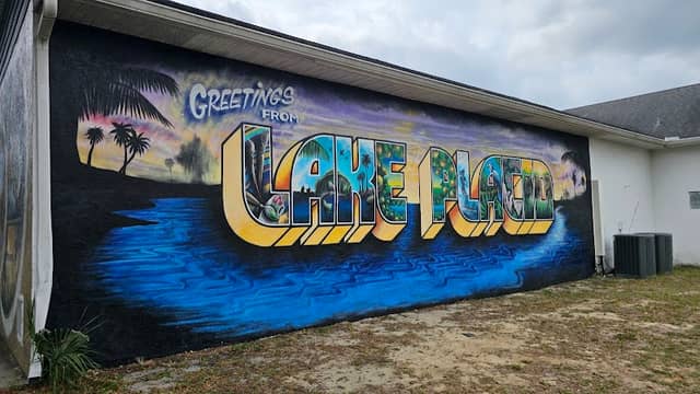 Lake Placid Mural - Image 1