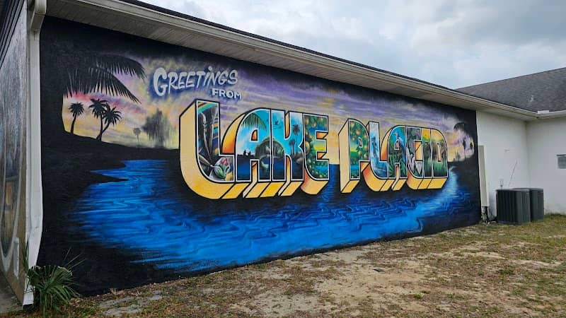 Lake Placid Mural - Image 1
